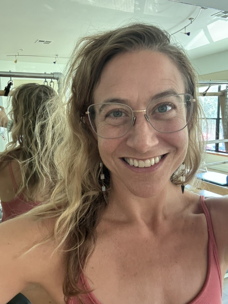 Portrait of Allison Fall, founder of Studio 355, in her studio